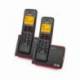 TELÉFONO INALÁMBRICO SPC BLADE 7292RC2/ PACK DUO/ ROJO Y NEGRO