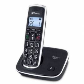 TELÉFONO INALÁMBRICO SPC TELECOM 7608/ NEGRO