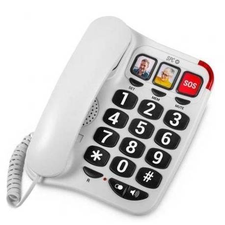 TELÉFONO SPC CONFORT NUMBERS 2/ BLANCO