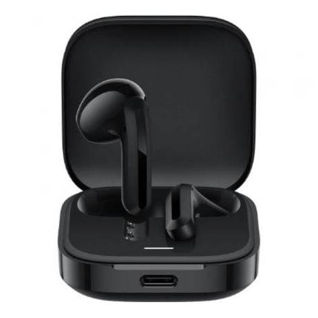 AURICULARES BLUETOOTH XIAOMI REDMI BUDS 6 ACTIVE CON ESTUCHE DE CARGA/ AUTONOMÍA 6H/ NEGROS