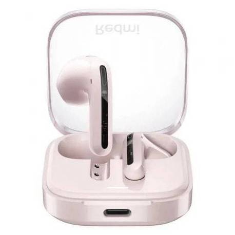 AURICULARES BLUETOOTH XIAOMI REDMI BUDS 6 ACTIVE CON ESTUCHE DE CARGA/ AUTONOMÍA 6H/ ROSAS