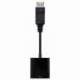 CONVERSOR NANOCABLE 10.16.0602/ DISPLAYPORT MACHO - VGA HEMBRA/ 15CM/ NEGRO