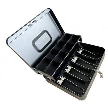 CAJÓN PORTAMONEDAS PREMIER CB-48/ MANUAL/ NEGRO