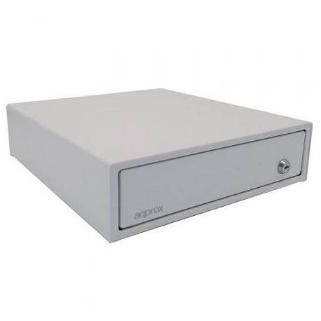 CAJÓN PORTAMONEDAS APPROX APPCASH33WH/ MANUAL Y AUTOMÁTICO/ BLANCO