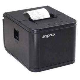 IMPRESORA DE TICKETS APPROX APPPOS58AU/ TÉRMICA/ ANCHO PAPEL 58MM/ USB/ NEGRA