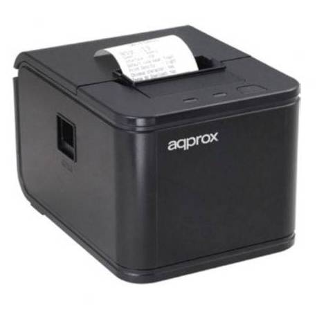 IMPRESORA DE TICKETS APPROX APPPOS58AU/ TÉRMICA/ ANCHO PAPEL 58MM/ USB/ NEGRA