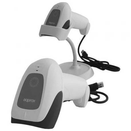 LECTOR DE CÓDIGO DE BARRAS 1D APPROX APPLS11ASWH/ USB