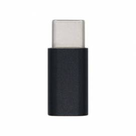 ADAPTADOR USB 2.0 TIPO-C AISENS A108-0414/ USB TIPO-C MACHO - MICRO USB HEMBRA