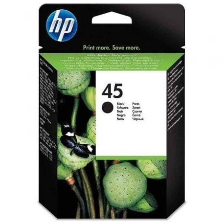 CARTUCHO DE TINTA ORIGINAL HP Nº45/ NEGRO