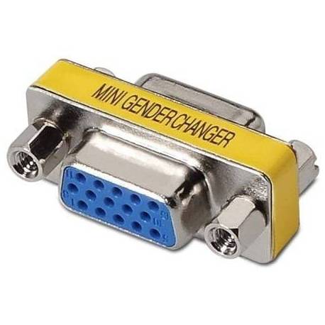 ADAPTADOR AISENS A114-0082/ VGA HEMBRA - VGA HEMBRA