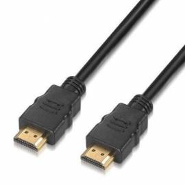 CABLE HDMI 2.0 4K AISENS A120-0121/ HDMI MACHO - HDMI MACHO/ 2M/ CERTIFICADO/ NEGRO