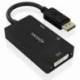 CABLE CONVERSOR AISENS A125-0861/ DISPLAYPORT MACHO/ VGA HEMBRA - DVI HEMBRA - HDMI 4K HEMBRA/ 15CM/ NEGRO