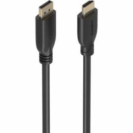 CABLE CONVERSOR AISENS A125-0921/ DISPLAYPORT MACHO - HDMI 4K MACHO/ 7M/ NEGRO