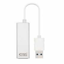 ADAPTADOR USB 3.0 - RJ45 NANOCABLE 10.03.0401/ 1000MBPS