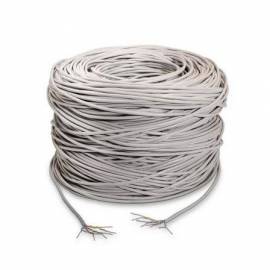 BOBINA DE CABLE RJ45 UTP AISENS A133-0208 CAT.5E/ 100M/ GRIS