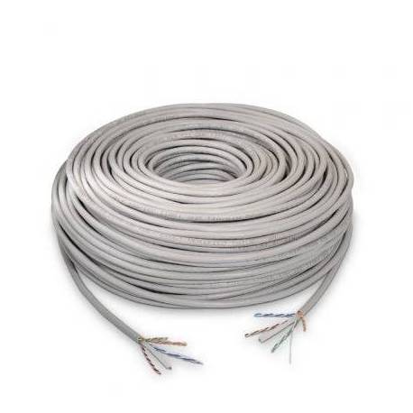 BOBINA DE CABLE RJ45 UTP AISENS A135-0261 CAT.6/ 100M/ GRIS