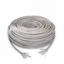 BOBINA DE CABLE RJ45 UTP AISENS A135-0261 CAT.6/ 100M/ GRIS
