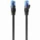 CABLE DE RED RJ45 AWG26 CCA UTP AISENS A135-0847 CAT.6/ 4M/ NEGRO
