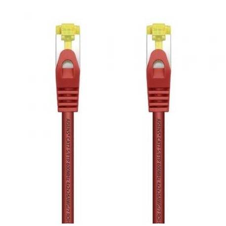 CABLE DE RED RJ45 SFTP AISENS A146-0468 CAT.7/ 25CM/ ROJO