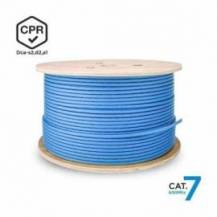 BOBINA DE CABLE RJ45 SFTP AWG23 LSZH CPR DCA AISENS A146-0666 CAT.7/ 500M/ AZUL