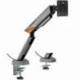 SOPORTE DE MESA GAMING PARA MONITOR AISENS DT49TSRRGB-347/ GIRATORIO/ INCLINABLE/ HASTA 16KG/ CON ILUMINACIÓN RGB
