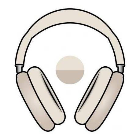 AURICULARES BLUETOOTH APPLE AIRPODS MAX USB-C/ BLANCO ESTRELLA