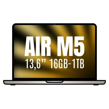 APPLE MACBOOK AIR 13,6'/ M5 10-CORE CPU/ 16GB/ 1TB SSD/ 10-CORE GPU/ BLANCO ESTRELLA