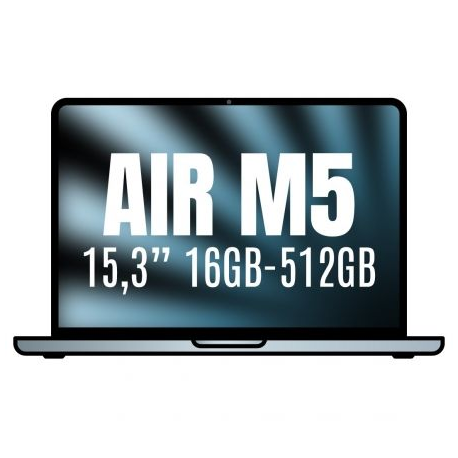 APPLE MACBOOK AIR 15,3'/ M5 10-CORE CPU/ 16GB/ 512GB SSD/ 10-CORE GPU/ AZUL