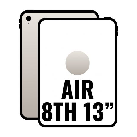 APPLE IPAD AIR 13' 8TH WI-FI CELL/ 5G/ M4/ 256GB/ BLANCO ESTRELLA