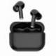 AURICULARES BLUETOOTH DAEWOO DW2001 CON ESTUCHE DE CARGA/ AUTONOMÍA 6H/ NEGROS
