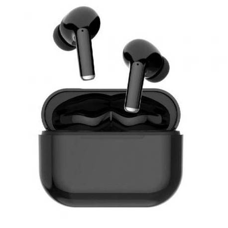 AURICULARES BLUETOOTH DAEWOO DW2001 CON ESTUCHE DE CARGA/ AUTONOMÍA 6H/ NEGROS