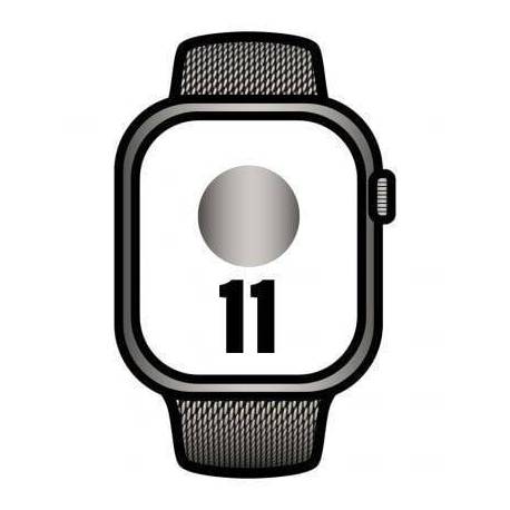 APPLE WATCH SERIES 11/ GPS/ CELLULAR/ 42MM/ TITANIO NATURAL/ CORREA NATURAL MILANESE LOOP