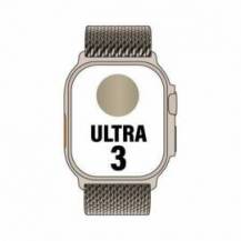 APPLE WATCH ULTRA 3/ GPS/ CELLULAR/ 49MM/ CAJA DE TITANIO NATURAL/ CORREA MILANESE M