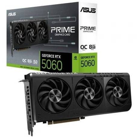TARJETA GRÁFICA ASUS PRIME GEFORCE RTX 5060 OC EDITION/ 8GB GDDR7