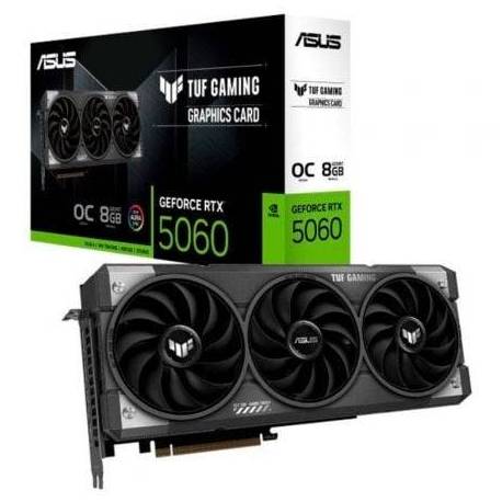 TARJETA GRÁFICA ASUS TUF GAMING GEFORCE RTX 5060 OC EDITION/ 8GB GDDR7