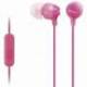AURICULARES INTRAUDITIVOS SONY MDR-EX15APPI/ CON MICRÓFONO/ JACK 3.5/ ROSAS