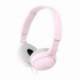 AURICULARES SONY MDR-ZX110AP/ CON MICRÓFONO/ JACK 3.5/ ROSAS