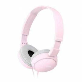AURICULARES SONY MDR-ZX110AP/ CON MICRÓFONO/ JACK 3.5/ ROSAS