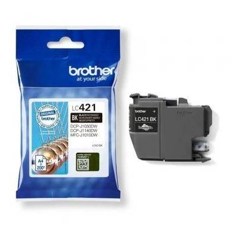 CARTUCHO DE TINTA ORIGINAL BROTHER LC421/ NEGRO