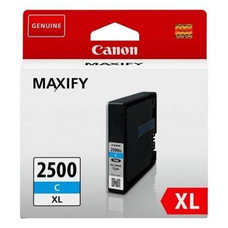 CARTUCHO DE TINTA ORIGINAL CANON PGI-2500XL ALTA CAPACIDAD/ CIAN