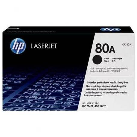 TÓNER ORIGINAL HP Nº80A/ NEGRO
