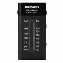 RADIO PORTÁTIL DAEWOO DW1109/ NEGRA
