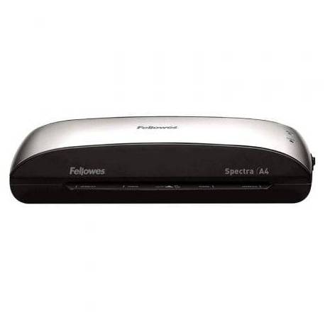 PLASTIFICADORA FELLOWES SPECTRA A4/ HASTA A4 Y 125 MICRAS/ NEGRA Y GRIS