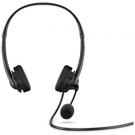 AURICULARES HP G2/ CON MICRÓFONO/ USB/ NEGROS