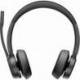 AURICULARES INALÁMBRICOS POLY VOYAGER 4320 PARA MICROSOFT TEAMS + ADAPTADOR BT700/ CON MICRÓFONO/ BLUETOOTH/ NEGROS