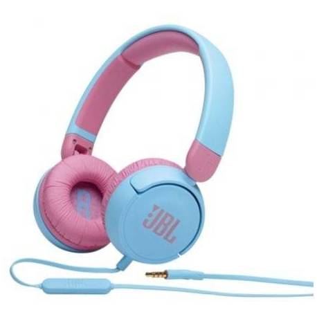 AURICULARES INFANTILES JBL JR310/ CON MICRÓFONO/ JACK 3.5/ AZULES Y ROSAS