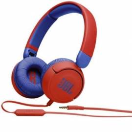 AURICULARES INFANTILES JBL JR310/ CON MICRÓFONO/ JACK 3.5/ ROJOS Y AZULES
