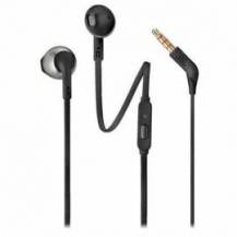 AURICULARES INTRAUDITIVOS JBL TUNE 205/ CON MICRÓFONO/ JACK 3.5/ NEGROS