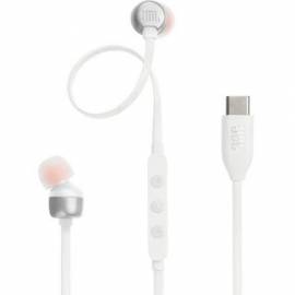 AURICULARES INTRAUDITIVOS JBL TUNE 310C/ CON MICRÓFONO/ BLANCOS