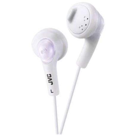 AURICULARES INTRAUDITIVOS JVC HA-F160-W-E/ JACK 3.5/ BLANCOS